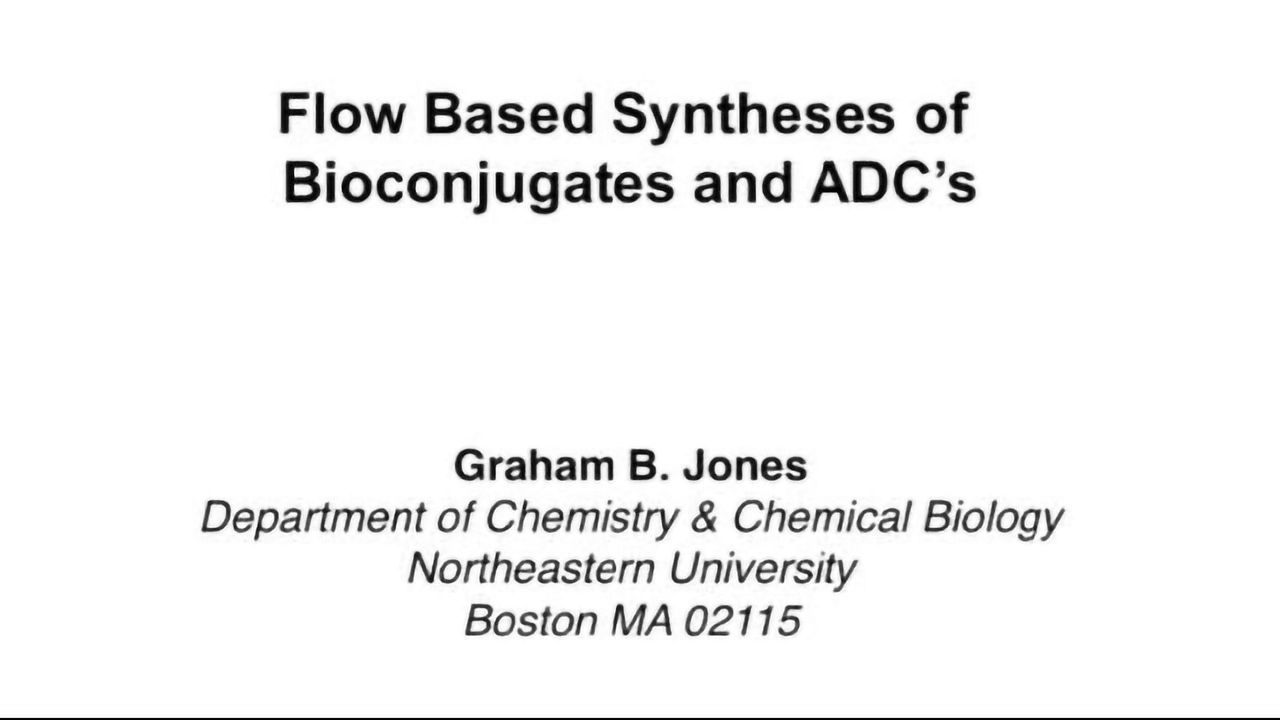ADC Synthesis in Flow