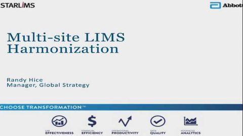 Multi-site LIMS Harmonization
