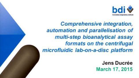 Comprehensive Integration, Automation and Parallelisation of Multi-step Bioanalytical Assay Formats on the Centrifugal Microfluidic Lab-on-a-Disc Platform