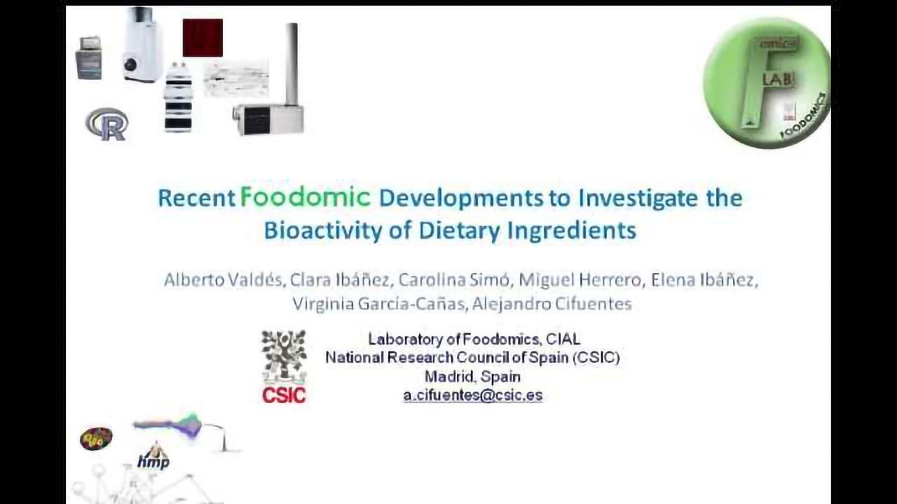 Recent Foodomic Developments to Investigate the Bioactivity of Dietary Ingredients