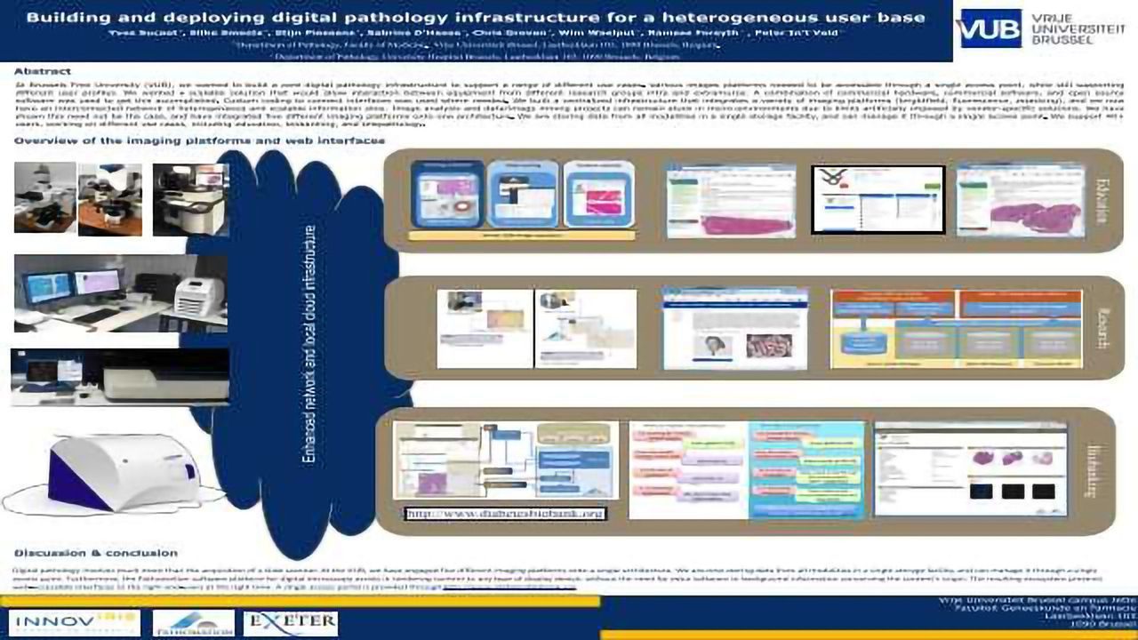 Building and Deploying Digital Pathology Infrastructure for a Heterogeneous User Base