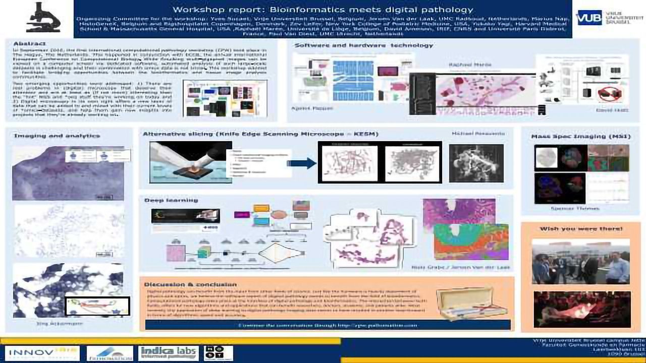 Workshop Report: Bioinformatics Meets Digital Pathology
