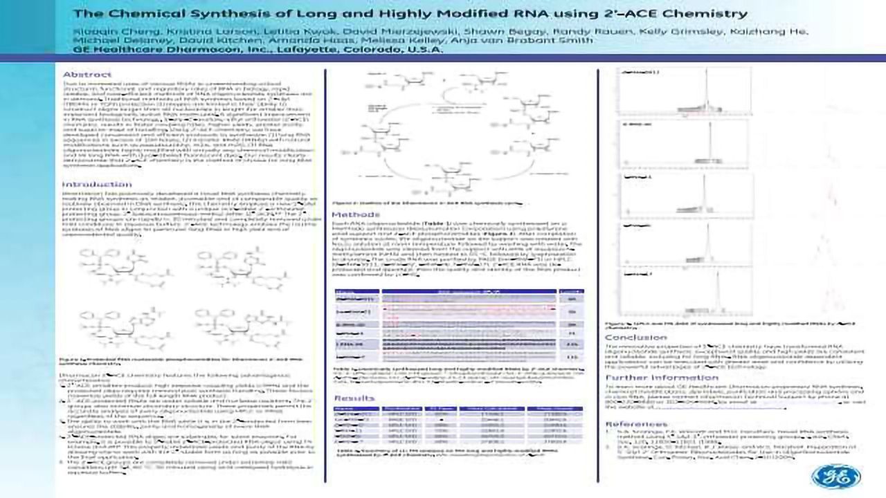 The Chemical Synthesis of Long and Highly Modified RNA using 2'-ACE Chemistry