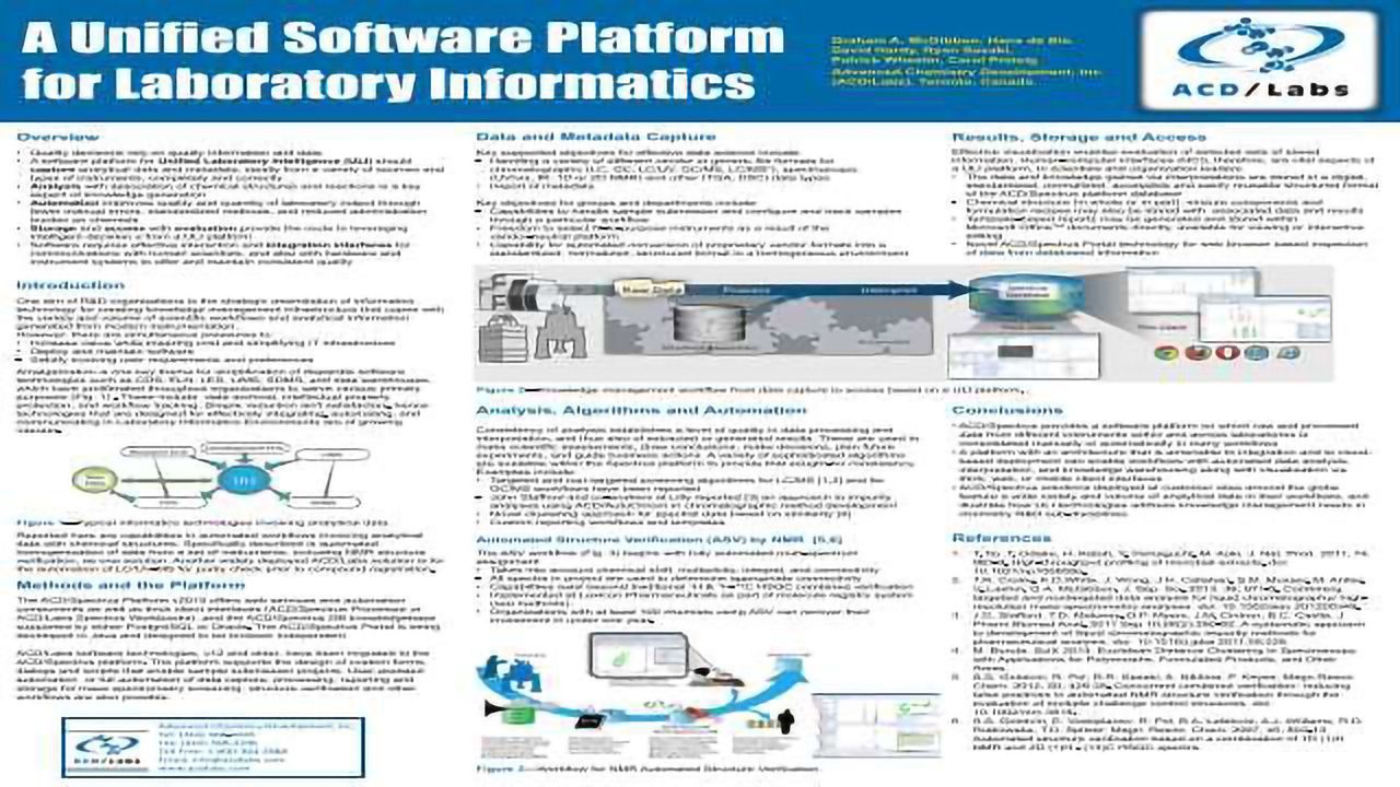 A Unified Software Platform for Laboratory Informatics