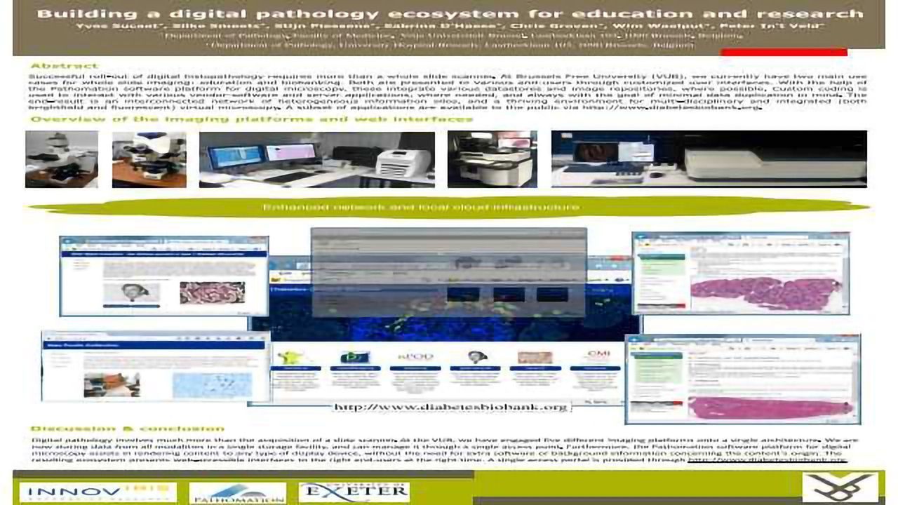 Building a Digital Pathology Ecosystem for Education and Research