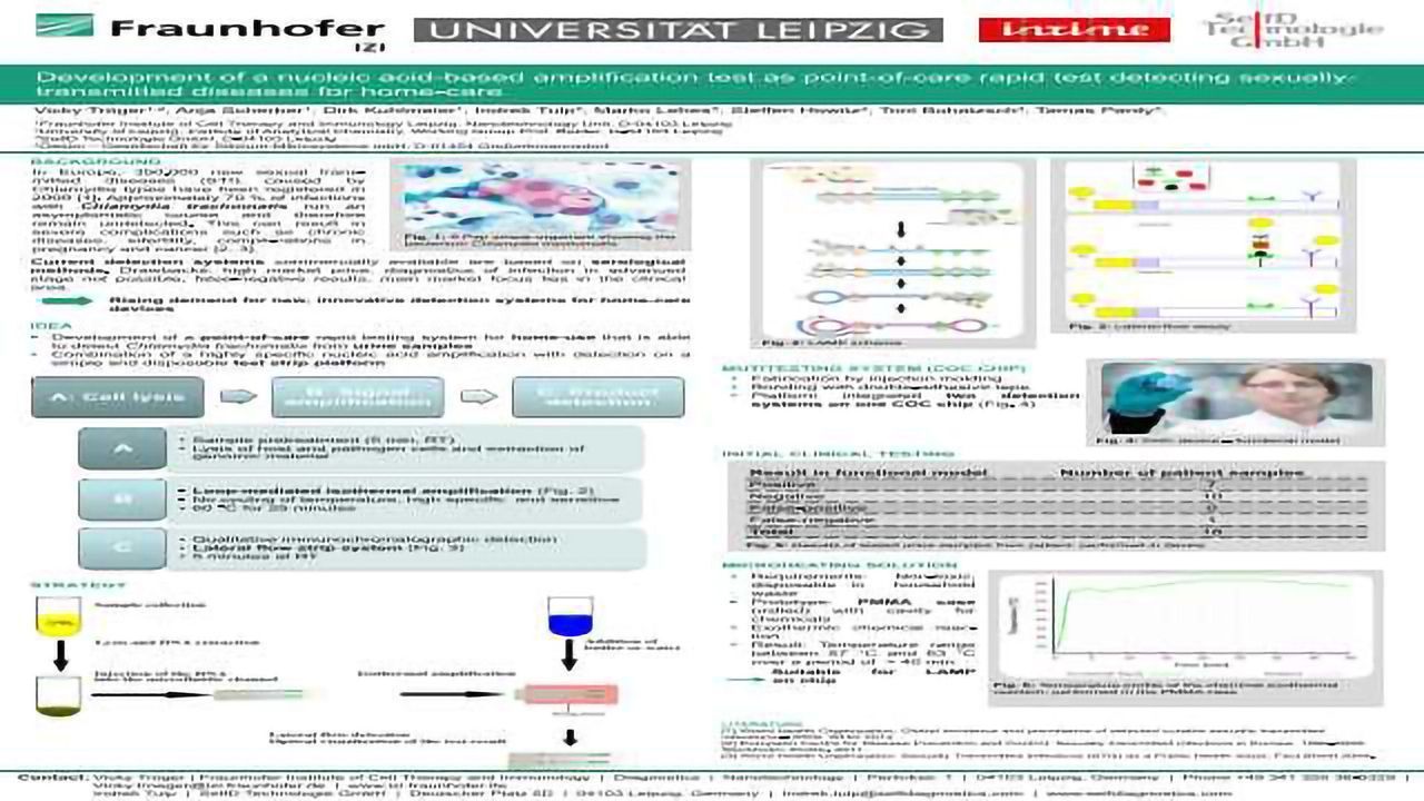 Development of a Nucleic Acid-based Amplification Test as Point-of-Care Rapid Test Detecting Sexually-transmitted Diseases for Home-care