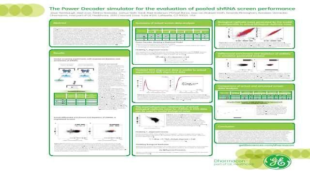 The Power Decoder Simulator for the Evaluation of Pooled shRNA Screen Performance content piece image 