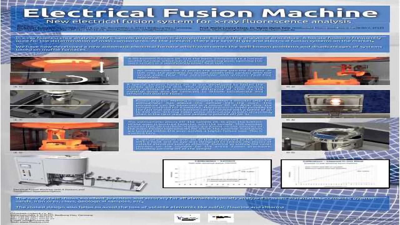 Electrical Fusion Machine - New electrical fusion system for x-ray fluorescence analysis