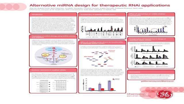 替代治疗RNAi microrna的设计应用程序内容块的形象