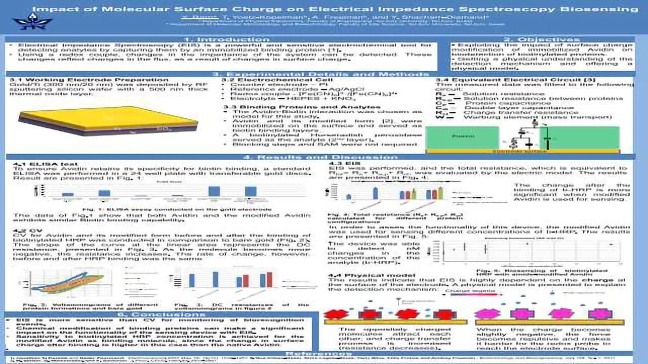 Impact of Molecular Surface Charge on Electrical Impedance Spectroscopy Biosensing