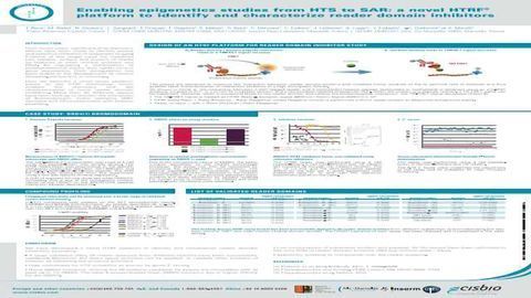 Enabling Epigenetics Studies from HTS to SAR : A Novel HTRF<sup>®</sup> Platform to Identify and Characterize Reader Domain Inhibitors