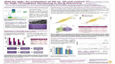 Side by Side: An Evaluation of 2D vs. 3D Cell Culture for High Throughput Screening in Drug Discovery