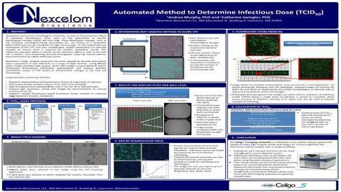 Automated Method to Determine Infectious Dose (TCID50)