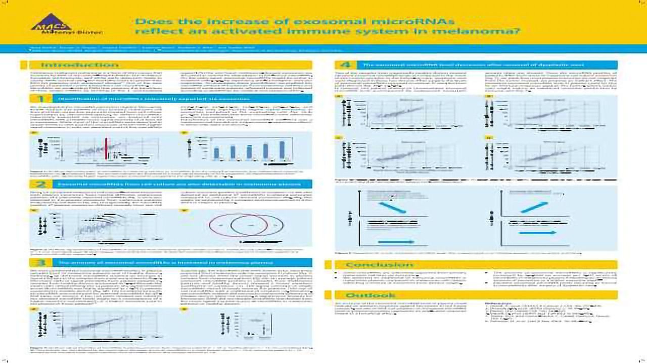 Does the increase of exosomal microRNAs reflect an activated immune system in melanoma?