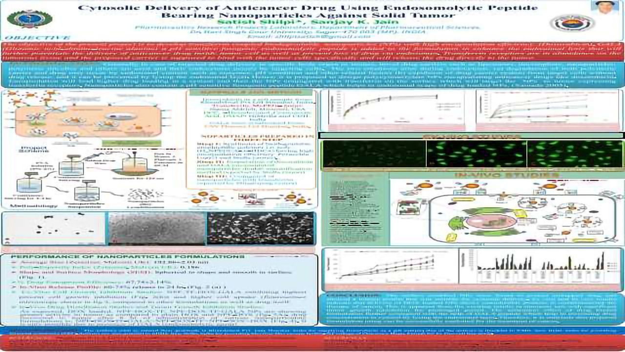 Cytosolic Delivery of Anticancer Drug Using Endosomolytic Peptide Bearing Nanoparticles Against Solid Tumor