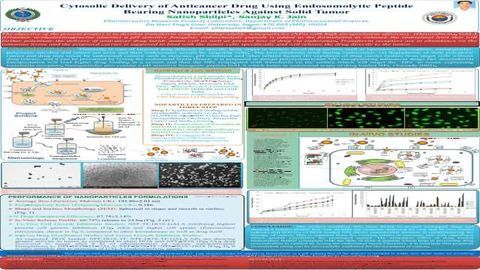 Cytosolic Delivery of Anticancer Drug Using Endosomolytic Peptide Bearing Nanoparticles Against Solid Tumor