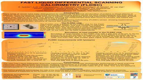 Fast Liquid Differential Scanning Calorimetry (FLDSC)