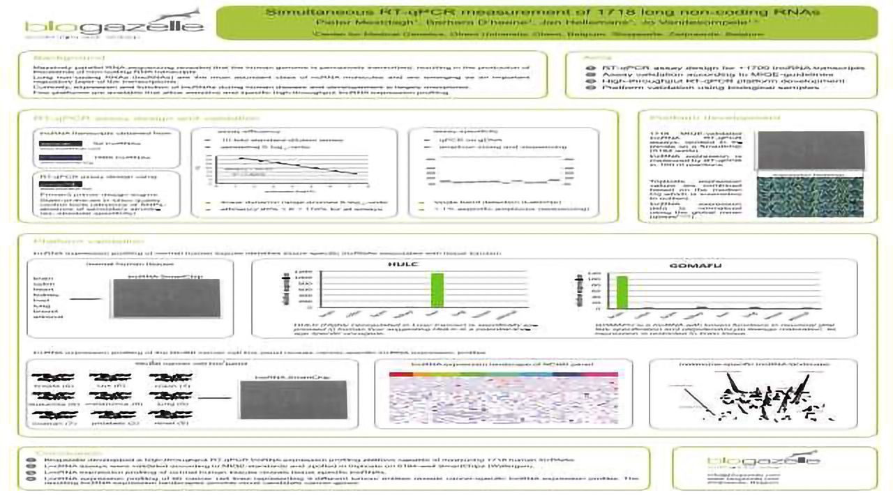 Simultaneous RT-qPCR Measurement of 1718 Long Non-Coding RNAs