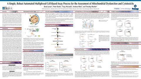 A Simple, Robust Automated Multiplexed Cell-Based Assay Process for the Assessment of Mitochondrial Dysfunction and Cytotoxicity