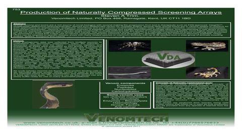 Production of Naturally Compressed Screening Arrays