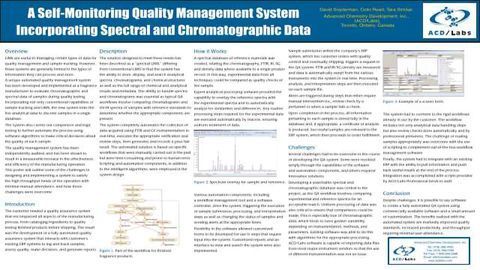 A Self-Monitoring Quality Management System Incorporating Spectral and Chromatographic Data