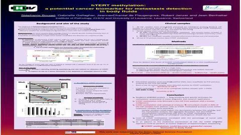 hTERT methylation: a potential cancer biomarker for metastasis detection in body fluids