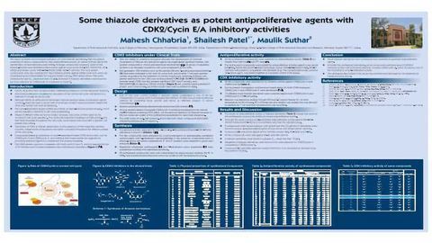 Some thiazole derivatives as potent antiproliferative agents with CDK2/Cycin E/A inhibitory activities