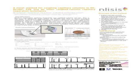 A novel method for coupling capillary columns