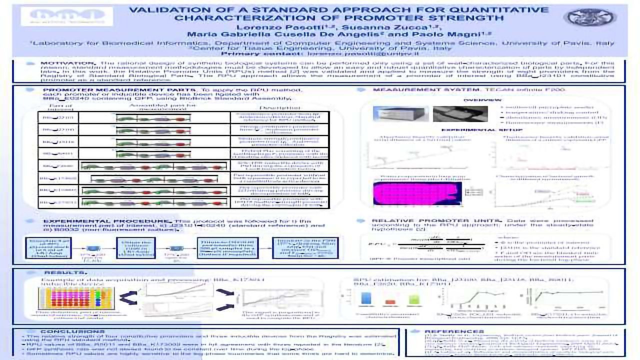 Validation of a standard approach for quantitative characterization of promoter strength