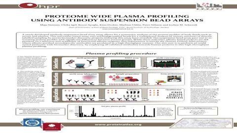 PROTEOME WIDE PLASMA PROFILING USING ANTIBODY SUSPENSION BEAD ARRAYS
