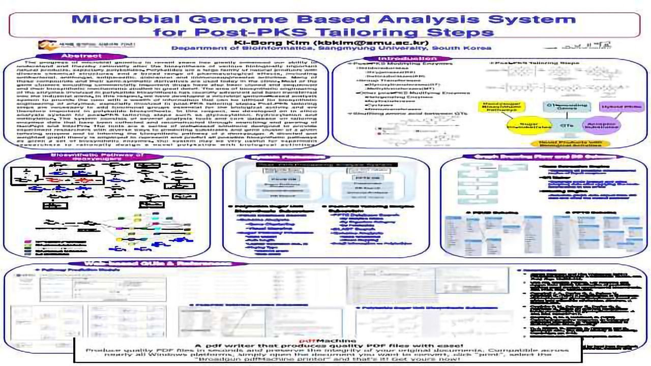 Microbial Genome-based Analysis Tool for Post-PKS Tailoring Steps