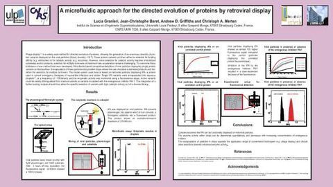 A microfluidic approach for the directed evolution of proteins by retroviral display