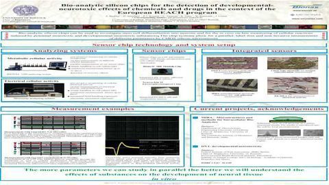Bio-analytic silicon chips for the detection of developmentalneurotoxic effects of chemicals and drugs in the context of the European REACH program