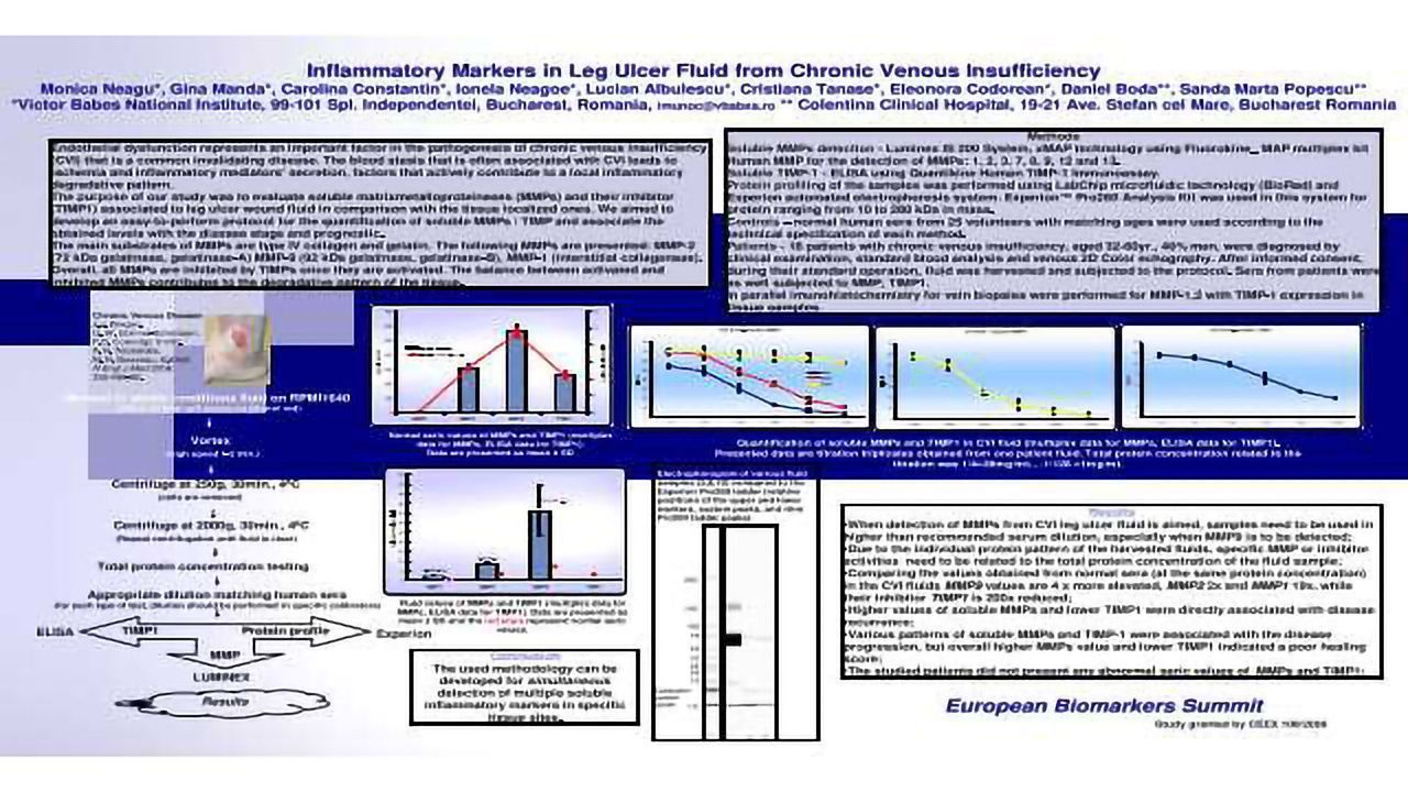 Inflammatory Markers in Leg Ulcer Fluid from Chronic Venous Insufficiency