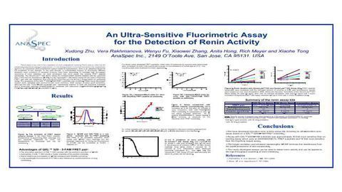 An Ultra-Sensitive Fluorimetric Assay for the Detection of Renin Activity