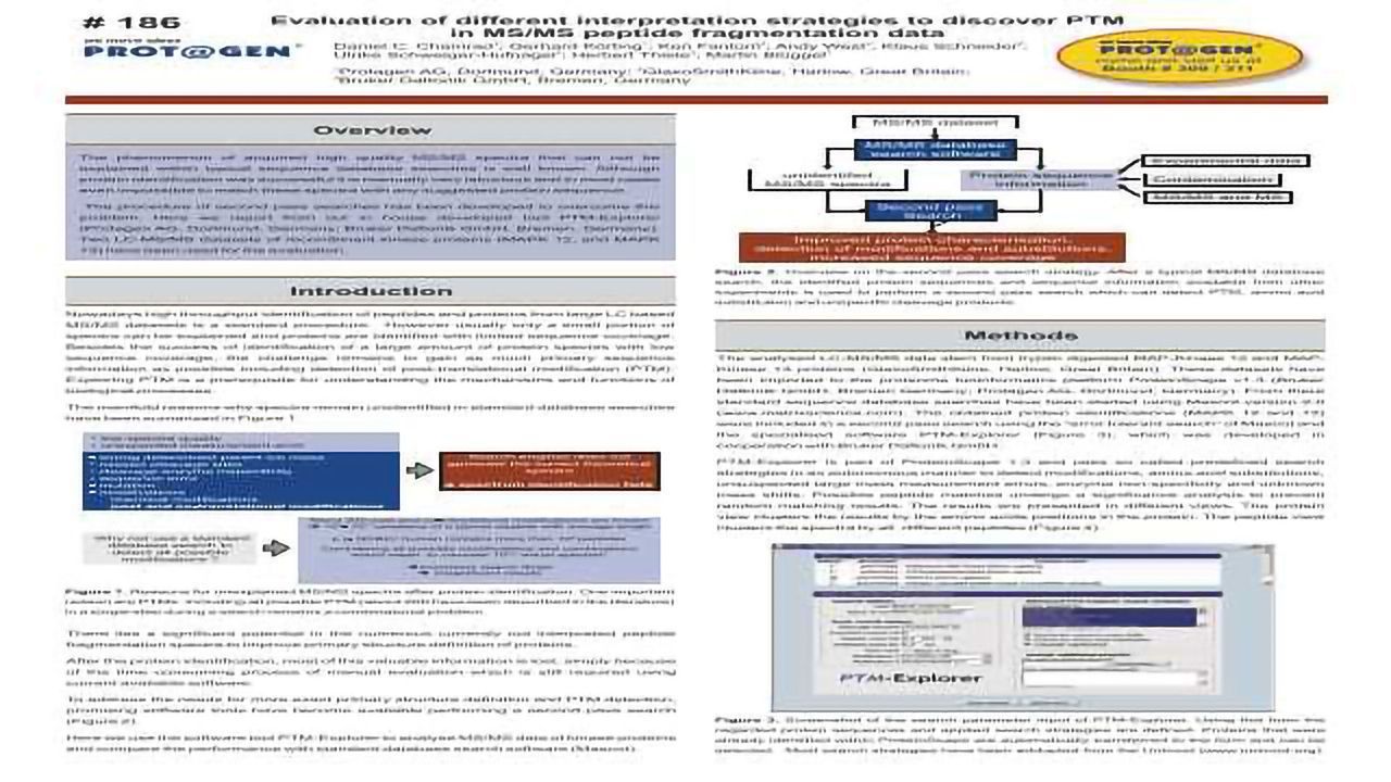 Evaluation of Different Interpretation Strategies to Discover PTM in MS/MS Peptide Fragmentation Data
