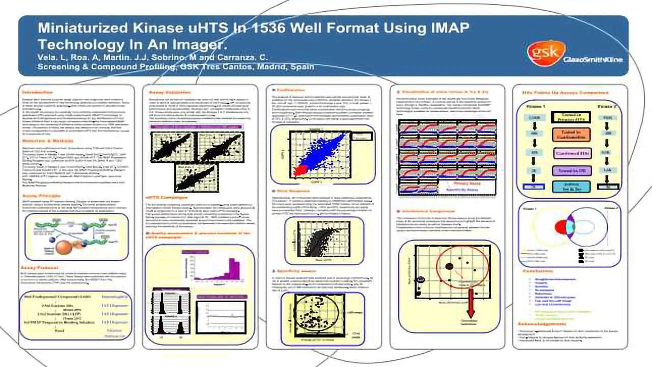 Miniaturized Kinase uHTS in 1536 Well Format Using IMAP Technology in an Imager