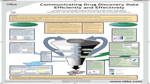 Communicating Drug Discovery Data Efficiently and Effectively