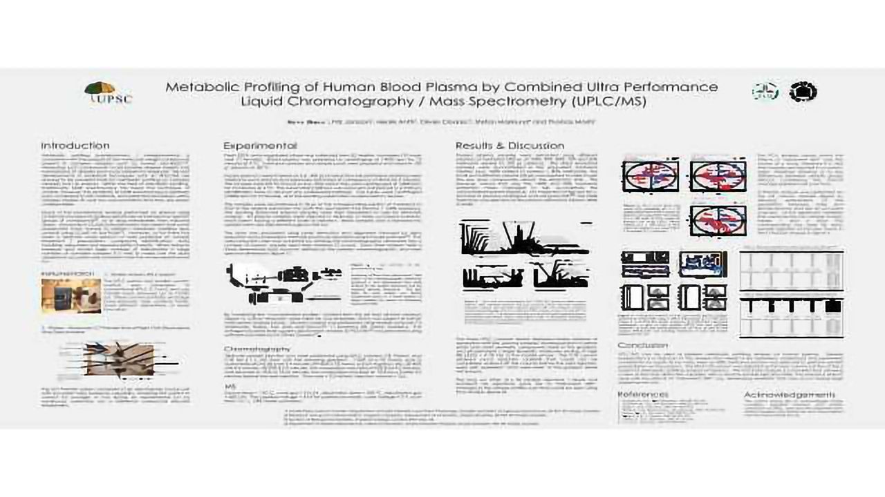 Metabolic Profiling of Human Blood Plasma by Combined Ultra Performance Liquid Chromatography / Mass Spectrometry