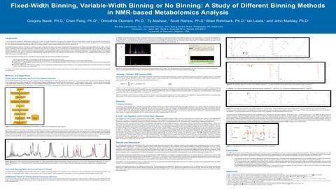 Fixed-Width Binning, Variable-Width Binning or No Binning: A Study of Different Binning Methods in NMR-based Metabolomics Analysis