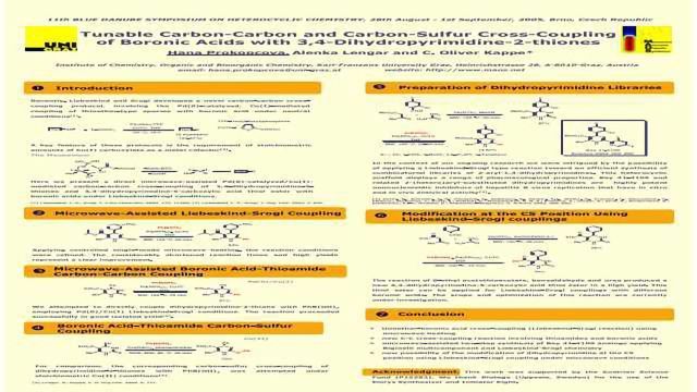 Tunable Carbon-Carbon and Carbon-Sulfur Cross-Coupling of Boronic Acids with 3,4-Dihydropyrimidine-2-thiones  content piece image 