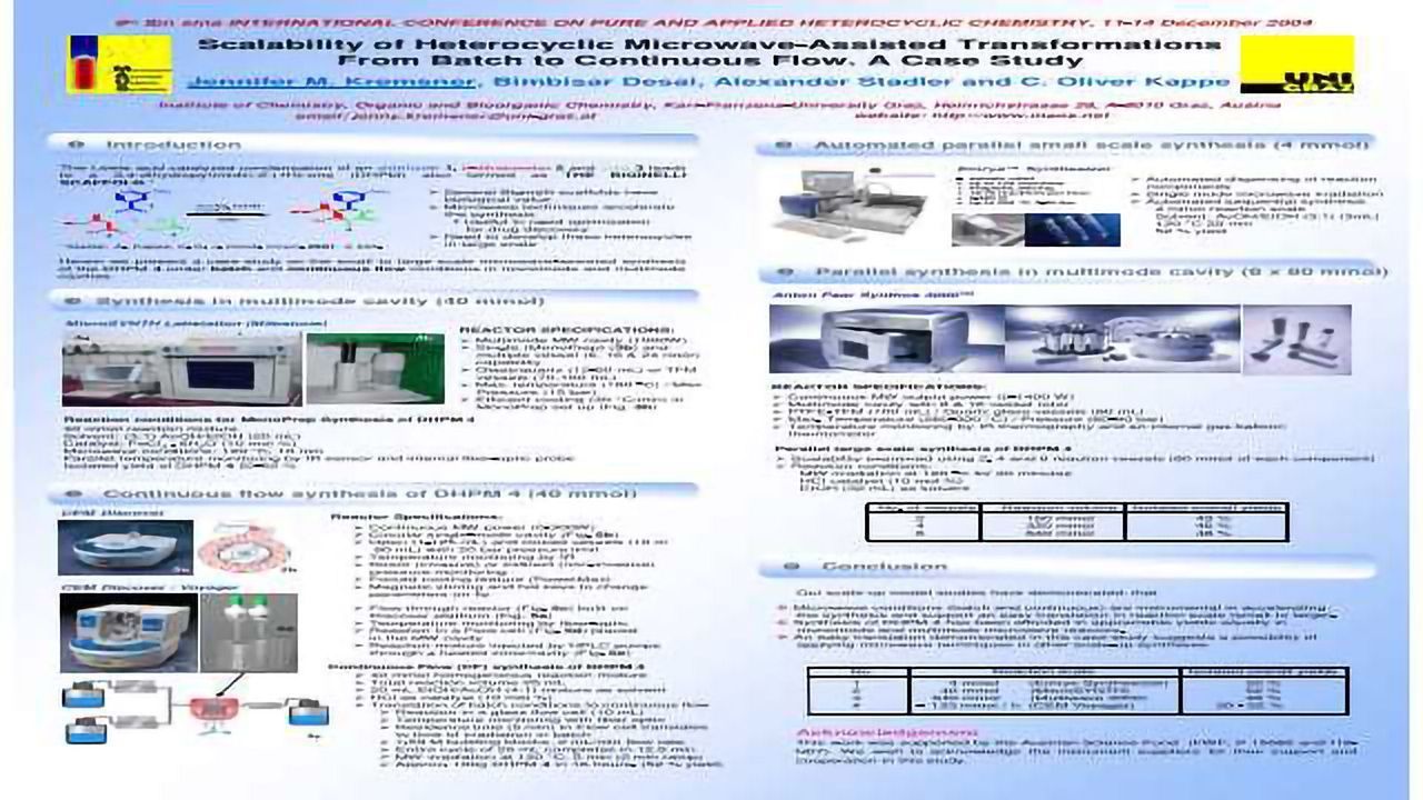 Scalability of Heterocyclic Microwave-Assisted Transformations From Batch to Continuous Flow - A Case Study