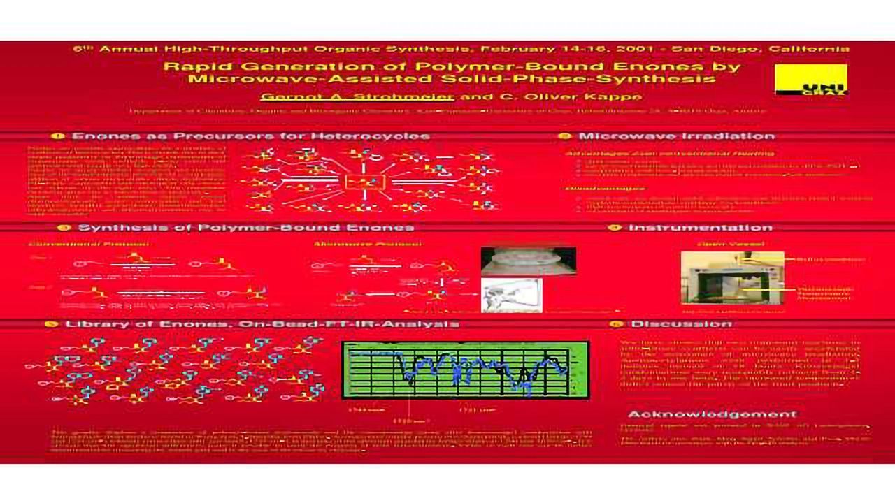 Rapid Generation of Polymer-Bound Enones by Microwave-Assisted Solid-Phase-Synthesis