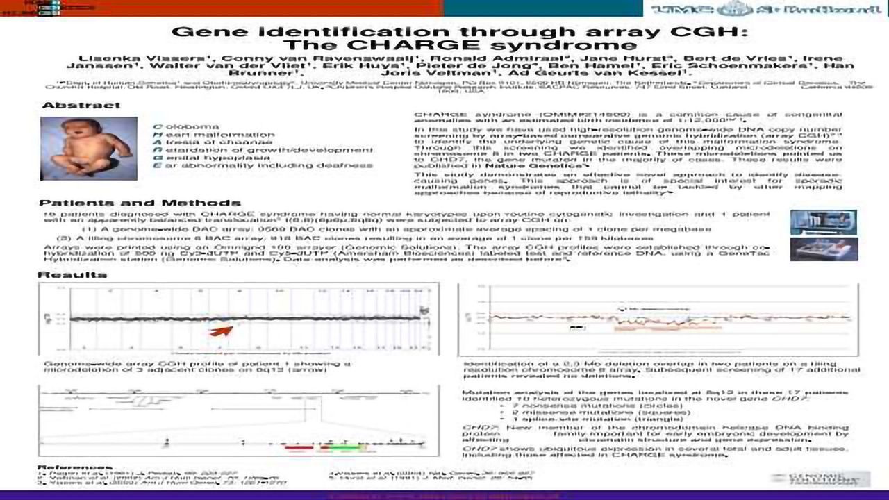 Gene Identification Through Array CGH: The CHARGE Syndrome