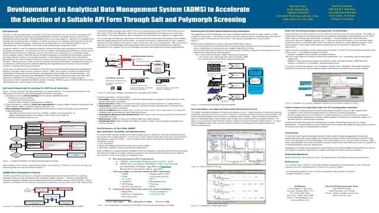 Development of an Analytical Data Management System (ADMS) to Accelerate the Selection of a Suitable API Form Through Salt and Polymorph Screening
