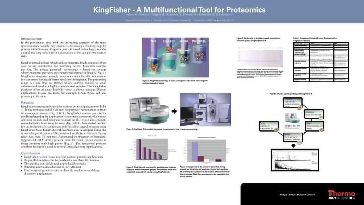 KingFisher - A Multifunctional Tool for Proteomics