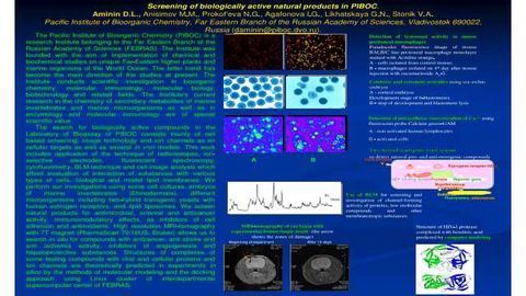 Screening of Biologically Active Natural Products in PIBOC Screening of Biologically Active Natural Products in PIBOC
