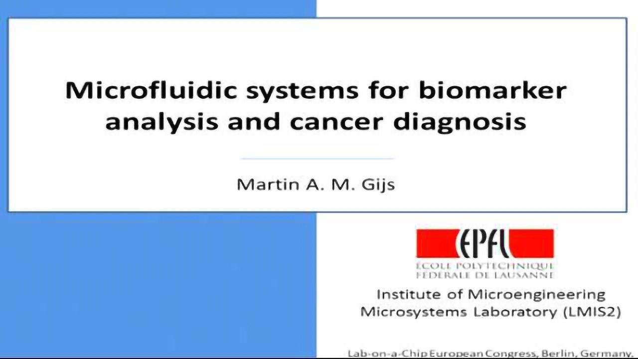 Microfluidic Systems for Biomarker Analysis and Cancer Diagnosis