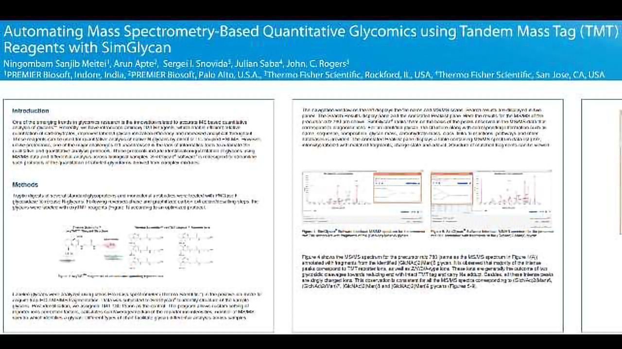 Automating Mass Spectrometry-Based Quantitative Glycomics using Tandem Mass Tag (TMT) Reagents with SimGlycan