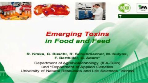 Emerging Toxins in Food and Feed